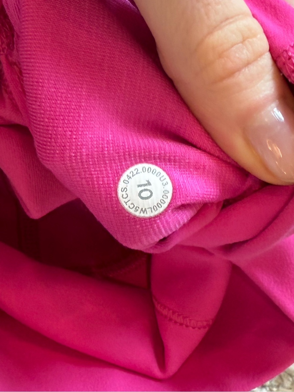 Lululemon Sonic Pink Align High Rise Pant 25" Size 10 - Picture 4 of 5